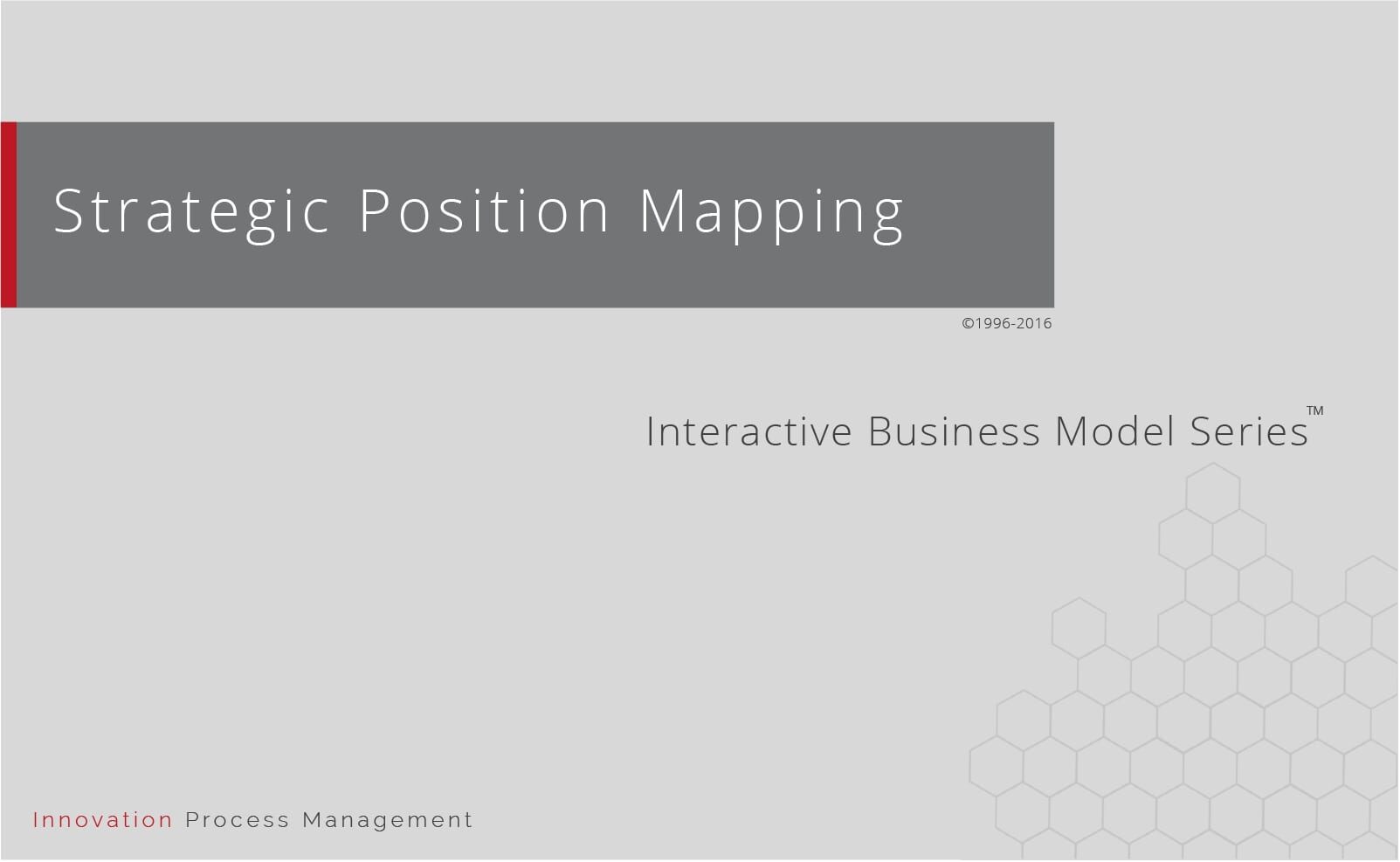 Strategic Position Mapping - A7 Hub